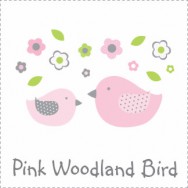 Pink Woodland Bird